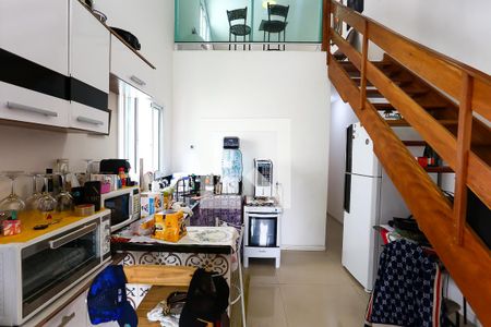 cozinha de casa para alugar com 2 quartos, 75m² em Parque Monte Alegre, Taboão da Serra
