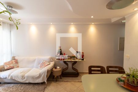Sala de estar-sala de Jantar de apartamento à venda com 3 quartos, 73m² em Vila Isa, São Paulo