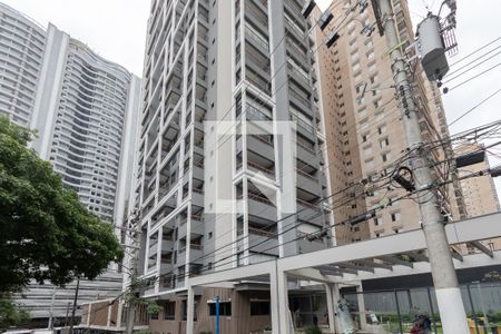 Fachada de kitnet/studio à venda com 1 quarto, 28m² em Brooklin Paulista, São Paulo