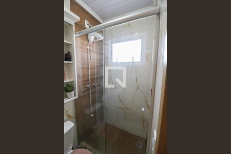 Casa de condomínio à venda com 142m², 3 quartos e 2 vagasBanheiro da Suíte