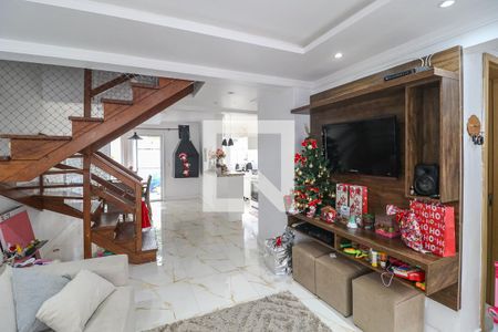 Casa de condomínio à venda com 142m², 3 quartos e 2 vagasSala