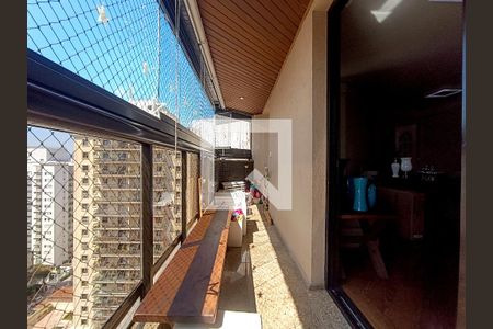 Varanda da Sala de apartamento para alugar com 3 quartos, 106m² em Perdizes, São Paulo