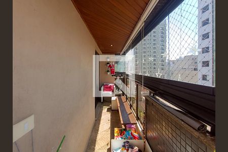 Varanda da Sala de apartamento para alugar com 3 quartos, 106m² em Perdizes, São Paulo