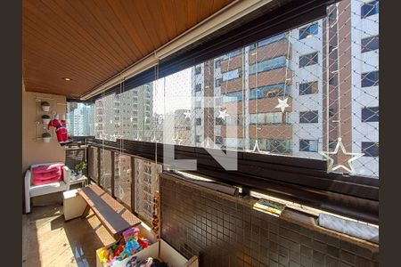 Varanda da Sala de apartamento para alugar com 3 quartos, 106m² em Perdizes, São Paulo