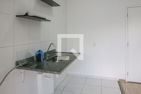Apartamento para alugar com 31m², 1 quarto e sem vaga Apartamento para alugar com 31m², 1 quarto e sem vagaCozinha e Área de Serviço