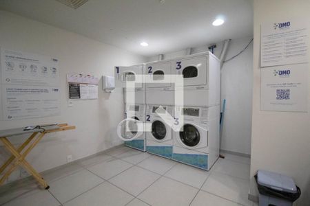 Studio para alugar com 40m², 1 quarto e 1 vagaLavanderia