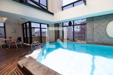 Studio para alugar com 40m², 1 quarto e 1 vagaPiscina