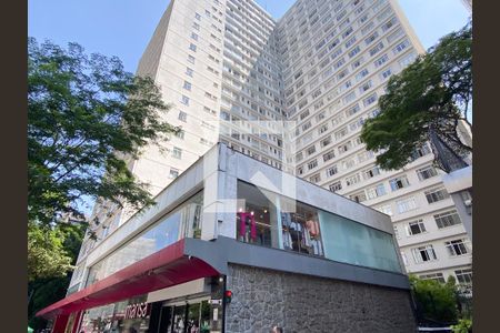 Studio para alugar com 28m², 1 quarto e sem vagaFachada