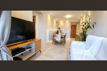 Sala de apartamento para alugar com 2 quartos, 76m² em Boqueirão, Santos