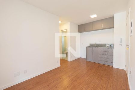 Sala/Cozinha de apartamento para alugar com 1 quarto, 33m² em Bela Vista, São Paulo