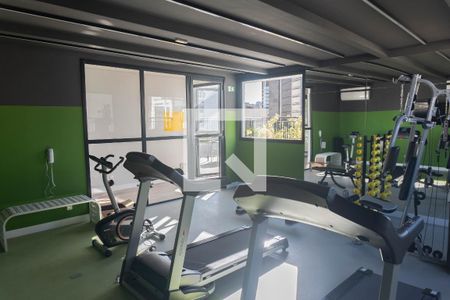 Apartamento para alugar com 33m², 1 quarto e sem vaga Apartamento para alugar com 33m², 1 quarto e sem vagaÁrea comum - Academia