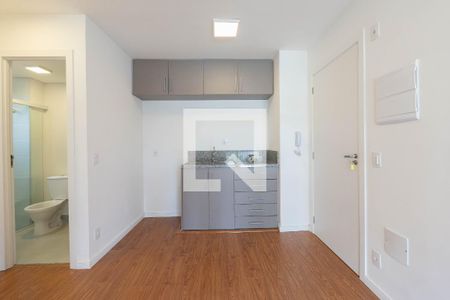 Sala/Cozinha de apartamento para alugar com 1 quarto, 33m² em Bela Vista, São Paulo