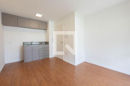 Sala/Cozinha de apartamento para alugar com 1 quarto, 33m² em Bela Vista, São Paulo