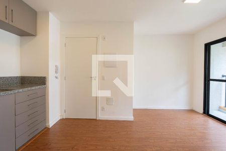 Sala/Cozinha de apartamento para alugar com 1 quarto, 33m² em Bela Vista, São Paulo