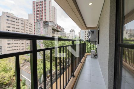 Sacada de apartamento para alugar com 1 quarto, 33m² em Bela Vista, São Paulo