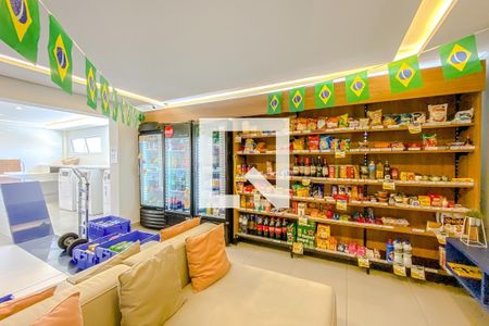 Apartamento à venda com 32m², 1 quarto e sem vagaMini mercado