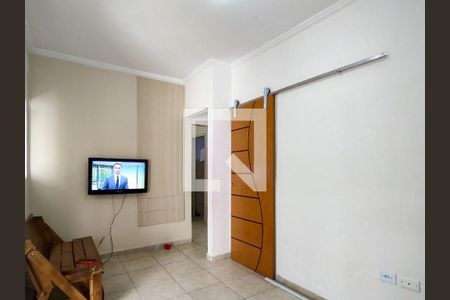 Sala de casa para alugar com 2 quartos, 96m² em Nova Mirim, Praia Grande