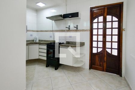 Cozinha  de kitnet/studio para alugar com 1 quarto, 30m² em Boqueirão, Praia Grande