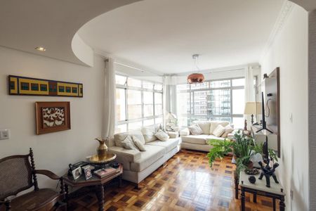 Sala de apartamento à venda com 3 quartos, 142m² em Higienópolis, São Paulo