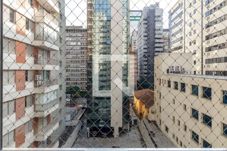 Vista da Sala de apartamento à venda com 3 quartos, 142m² em Higienópolis, São Paulo