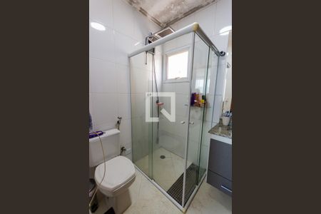 Banheiro da Suíte de apartamento à venda com 3 quartos, 140m² em Vila Metalurgica, Santo André