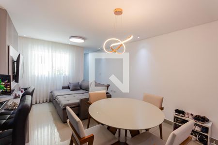Sala de apartamento à venda com 3 quartos, 140m² em Vila Metalurgica, Santo André