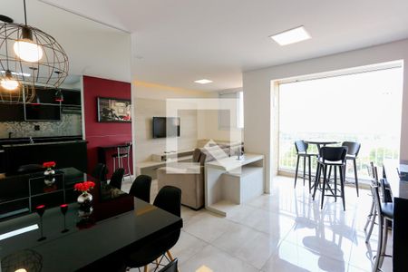 Sala de apartamento à venda com 1 quarto, 55m² em Vila Gomes, São Paulo