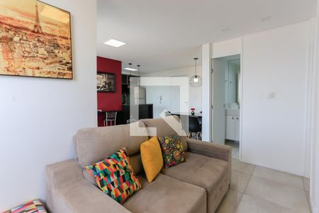 Sala de apartamento à venda com 1 quarto, 55m² em Vila Gomes, São Paulo