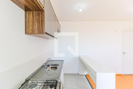 Cozinha de apartamento para alugar com 2 quartos, 44m² em Parque Maria Helena, São Paulo