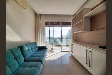 Sala de apartamento à venda com 3 quartos, 83m² em Barra da Tijuca, Rio de Janeiro