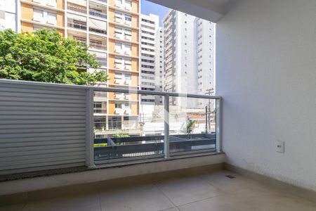 Varanda de kitnet/studio para alugar com 1 quarto, 40m² em Vila Itapura, Campinas