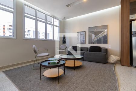 Studio para alugar com 40m², 1 quarto e 1 vaga Studio para alugar com 40m², 1 quarto e 1 vagaÁrea comum - Salão de festas