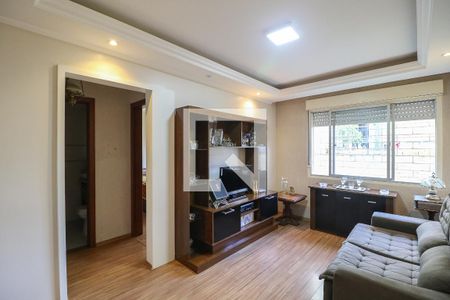 Sala de apartamento para alugar com 1 quarto, 46m² em Cristal, Porto Alegre