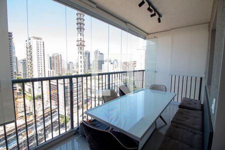Sala de Jantar Gourmet de apartamento à venda com 2 quartos, 65m² em Vila Cordeiro, São Paulo