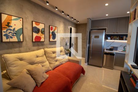 Sala de apartamento à venda com 2 quartos, 65m² em Vila Cordeiro, São Paulo