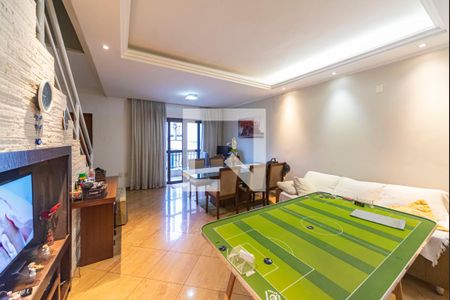 Sala de apartamento à venda com 3 quartos, 136m² em Vila Gilda, Santo André