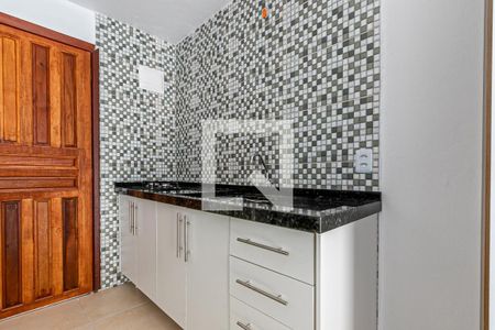 Sala/Cozinha de kitnet/studio para alugar com 1 quarto, 24m² em Jardim Cidade de Florianopolis, São José
