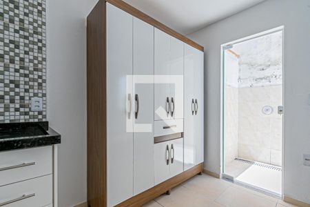 Sala/Cozinha de kitnet/studio para alugar com 1 quarto, 24m² em Jardim Cidade de Florianopolis, São José