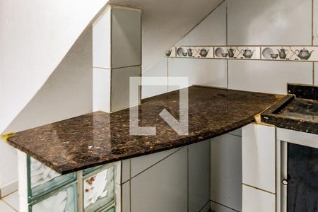 Apartamento para alugar com 45m², 1 quarto e sem vagaCozinha - detalhe da cozinha americana