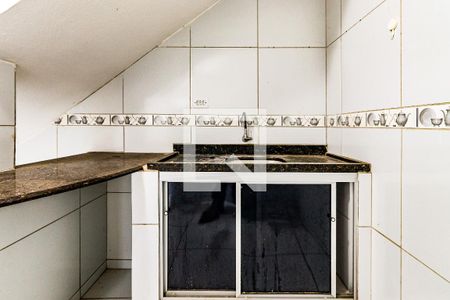 Apartamento para alugar com 45m², 1 quarto e sem vagaCozinha - detalhe do balcão
