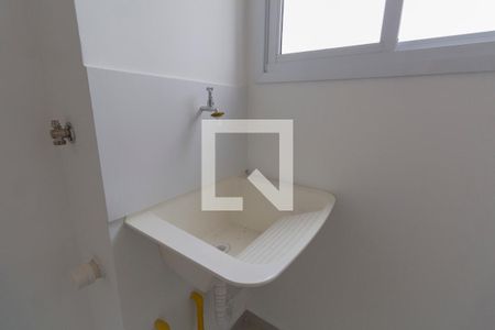 Cozinha e Área de Serviço de apartamento para alugar com 1 quarto, 30m² em Vila Guilhermina, São Paulo