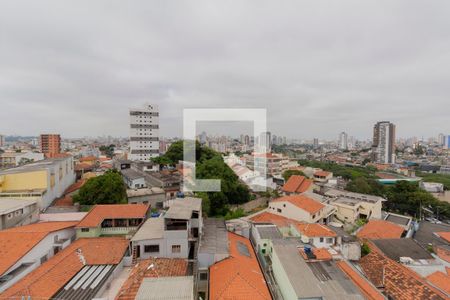 Vista Sala e Cozinha de apartamento para alugar com 1 quarto, 30m² em Vila Guilhermina, São Paulo