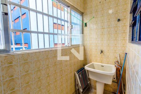 Lavanderia de apartamento para alugar com 1 quarto, 56m² em Nova Mirim, Praia Grande