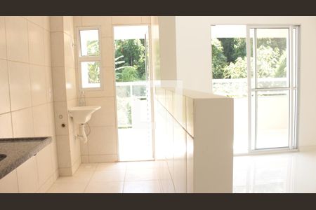 Sala/Cozinha de apartamento para alugar com 1 quarto, 35m² em Jardim Ampliacao, São Paulo