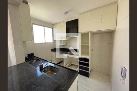 Cozinha de apartamento para alugar com 2 quartos, 50m² em Santa Maria, Contagem
