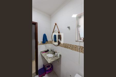 Lavabo de casa à venda com 3 quartos, 156m² em Jardim Santo Alberto, Santo André