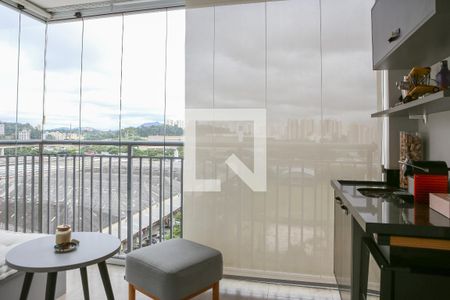Sacada de apartamento à venda com 2 quartos, 63m² em Vila Anastácio, São Paulo