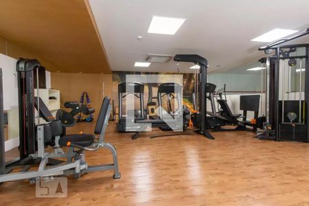 Apartamento para alugar com 56m², 1 quarto e 1 vaga Apartamento para alugar com 56m², 1 quarto e 1 vagaÁrea comum - Academia