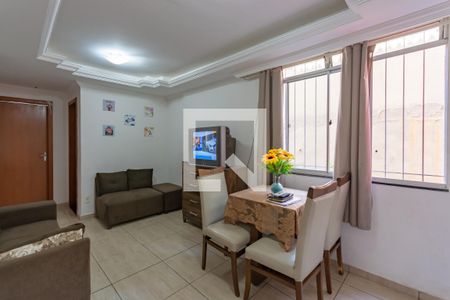 Sala de apartamento à venda com 2 quartos, 45m² em Copacabana, Belo Horizonte