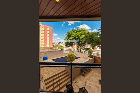 Vista da Sacada da  Sala de apartamento à venda com 2 quartos, 90m² em Jardim Paranapanema, Campinas
